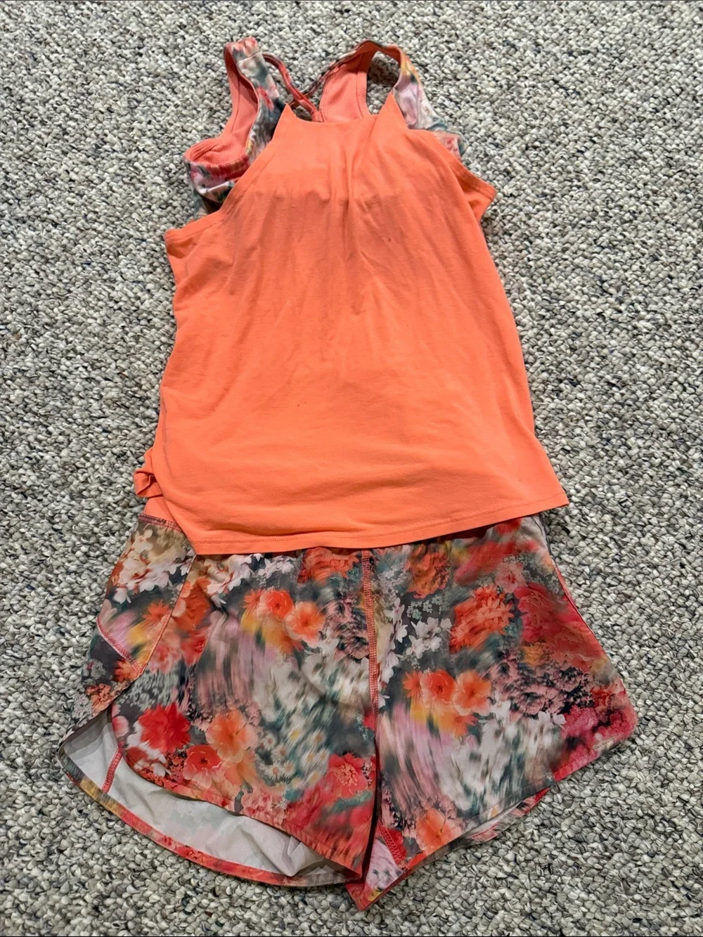 Athleta girls set sz medium